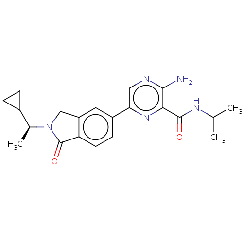 Chemical structure of BindingDB Monomer ID 522182