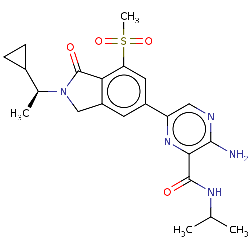Chemical structure of BindingDB Monomer ID 522186
