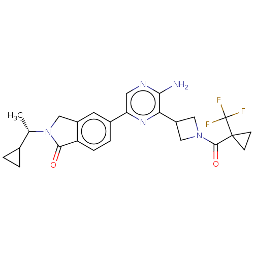 Chemical structure of BindingDB Monomer ID 522195