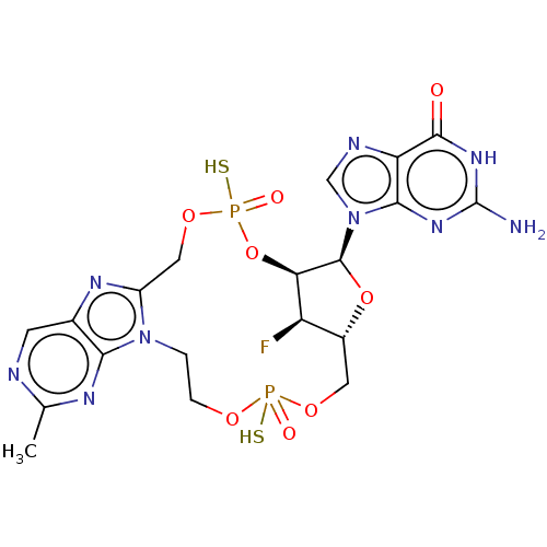 Chemical structure of BindingDB Monomer ID 523185