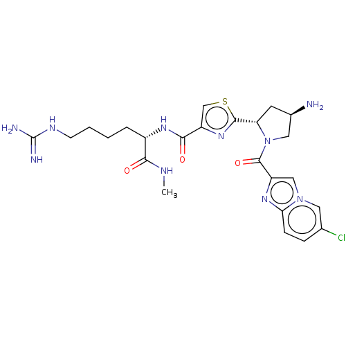 Chemical structure of BindingDB Monomer ID 524401