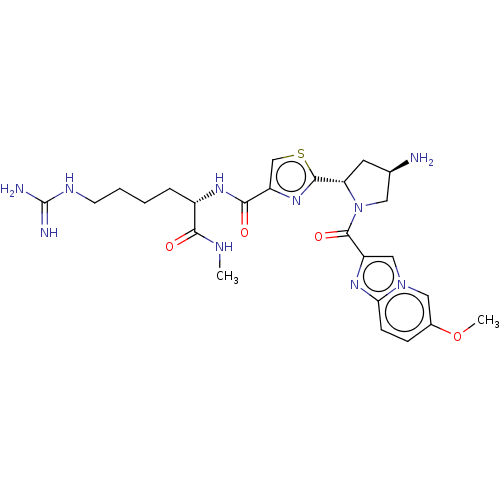Chemical structure of BindingDB Monomer ID 524422