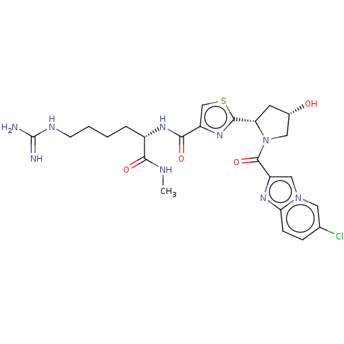 Chemical structure of BindingDB Monomer ID 524438