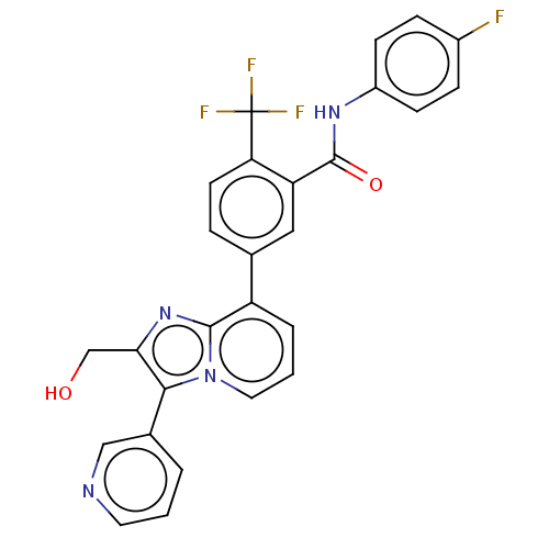 Chemical structure of BindingDB Monomer ID 526956