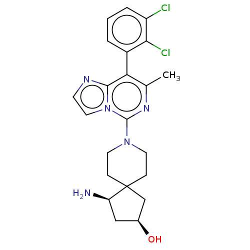 Chemical structure of BindingDB Monomer ID 527816