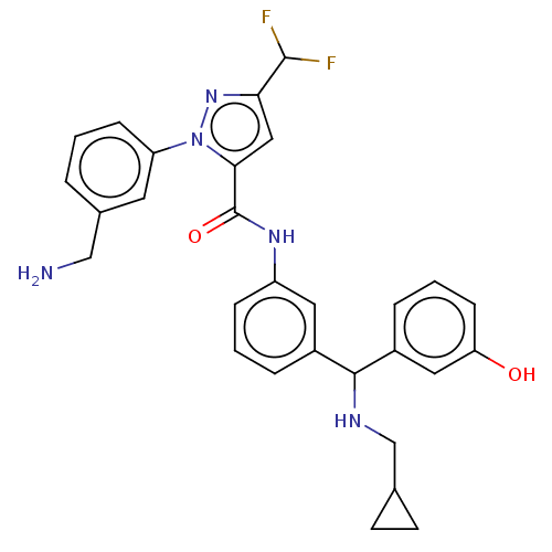Chemical structure of BindingDB Monomer ID 528654