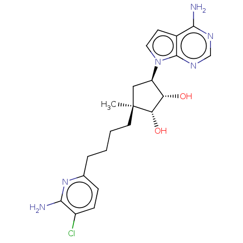Chemical structure of BindingDB Monomer ID 529415