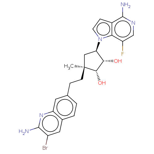 Chemical structure of BindingDB Monomer ID 529419