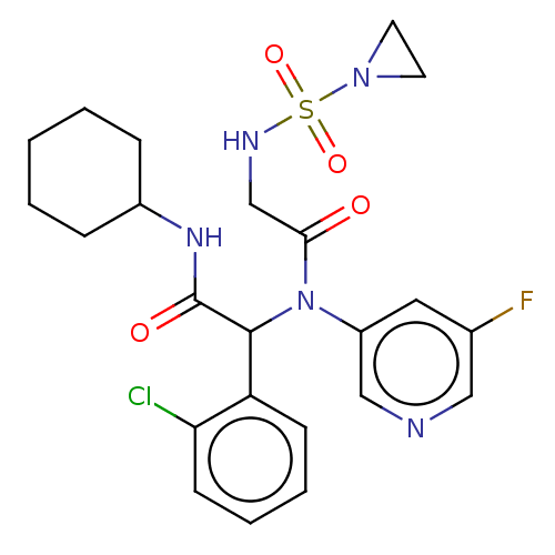 Chemical structure of BindingDB Monomer ID 529565