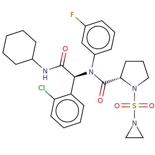 Chemical structure of BindingDB Monomer ID 529567