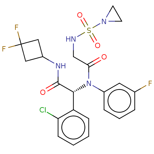 Chemical structure of BindingDB Monomer ID 529574