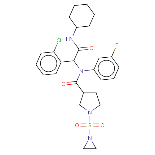 Chemical structure of BindingDB Monomer ID 529575