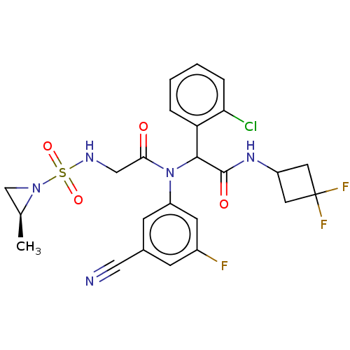 Chemical structure of BindingDB Monomer ID 529582
