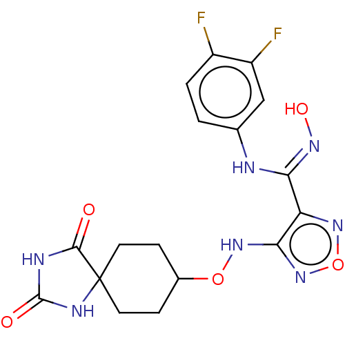 Chemical structure of BindingDB Monomer ID 532494