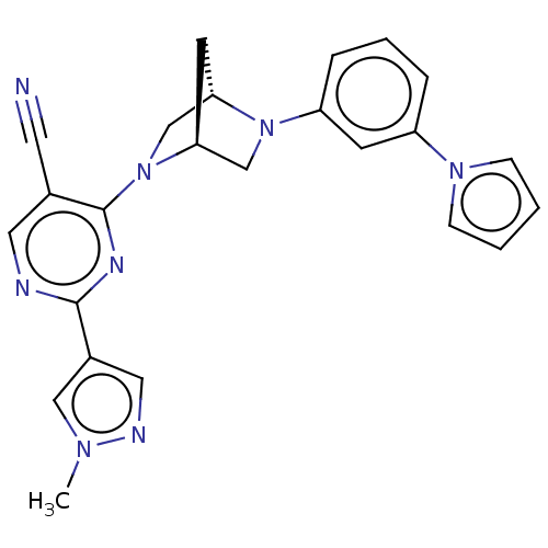 Chemical structure of BindingDB Monomer ID 534806