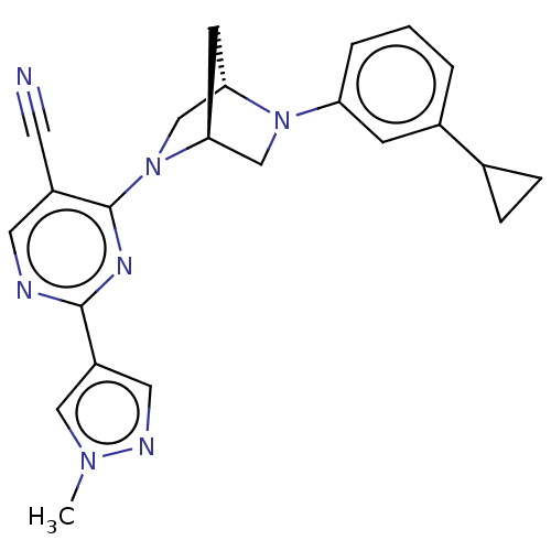 Chemical structure of BindingDB Monomer ID 534808
