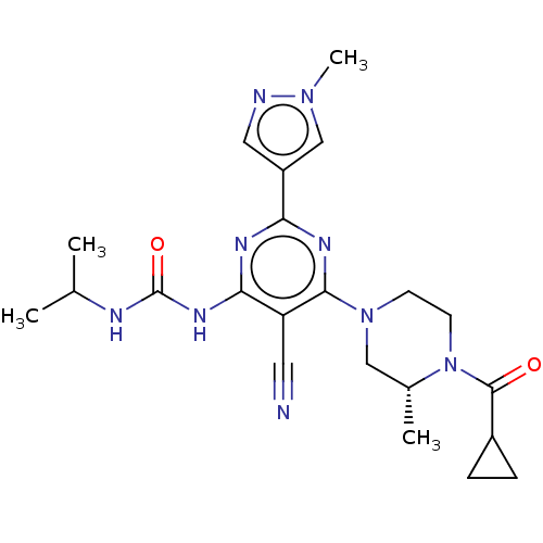 Chemical structure of BindingDB Monomer ID 534873