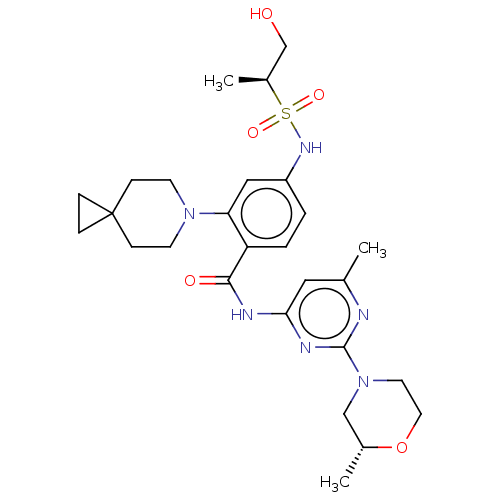 Chemical structure of BindingDB Monomer ID 535557