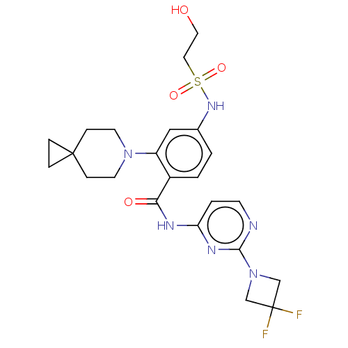 Chemical structure of BindingDB Monomer ID 535597