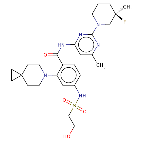 Chemical structure of BindingDB Monomer ID 535644