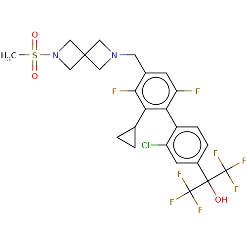 Chemical structure of BindingDB Monomer ID 536421