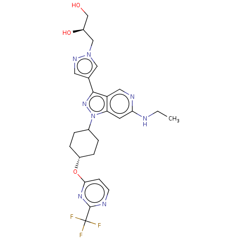 Chemical structure of BindingDB Monomer ID 537416