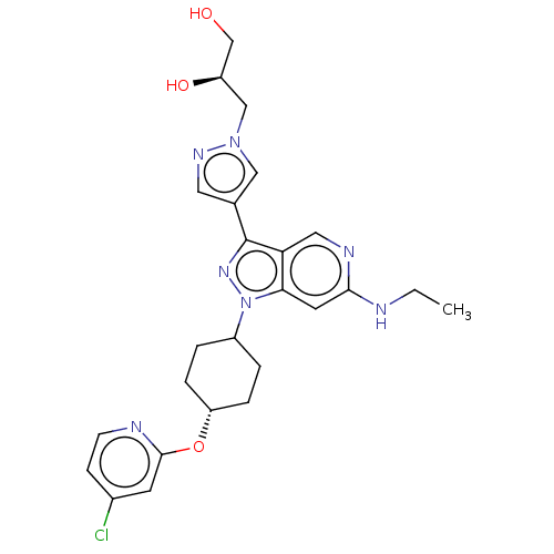 Chemical structure of BindingDB Monomer ID 537421