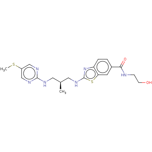 Chemical structure of BindingDB Monomer ID 537701