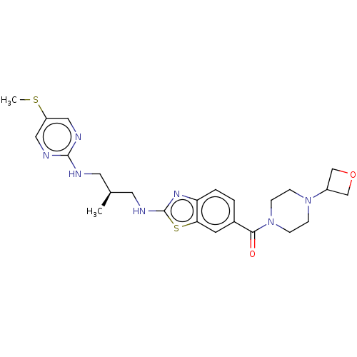 Chemical structure of BindingDB Monomer ID 537707
