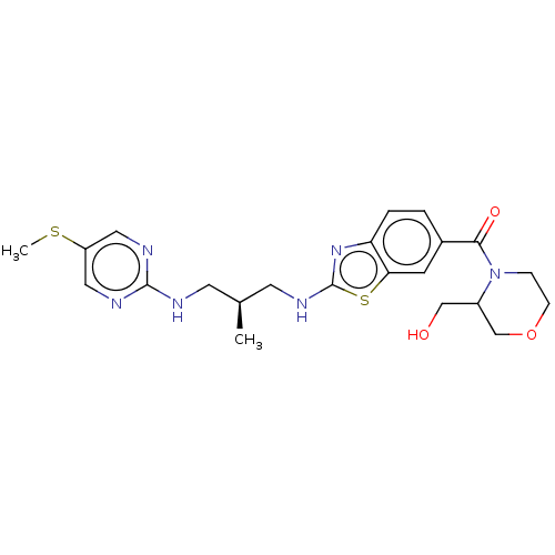 Chemical structure of BindingDB Monomer ID 537708