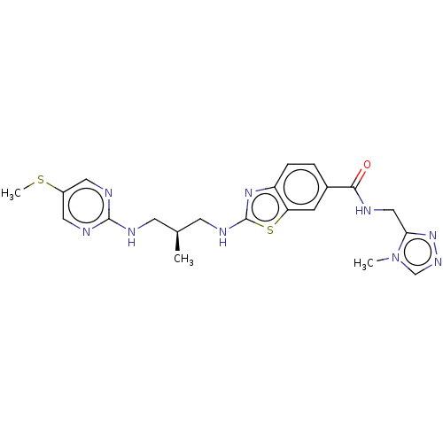 Chemical structure of BindingDB Monomer ID 537709