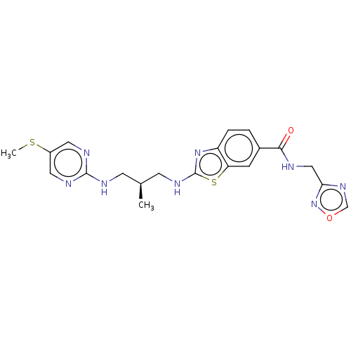 Chemical structure of BindingDB Monomer ID 537718