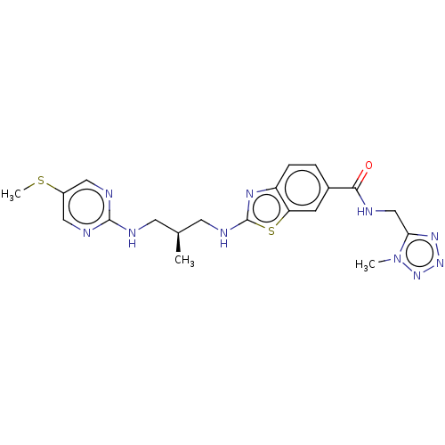 Chemical structure of BindingDB Monomer ID 537719