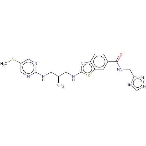 Chemical structure of BindingDB Monomer ID 537721
