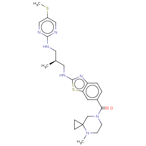 Chemical structure of BindingDB Monomer ID 537734