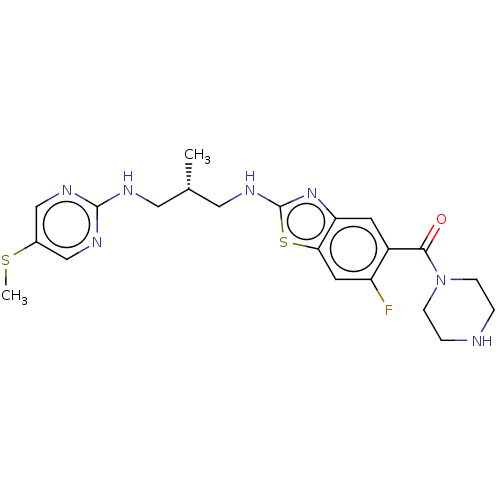 Chemical structure of BindingDB Monomer ID 537818