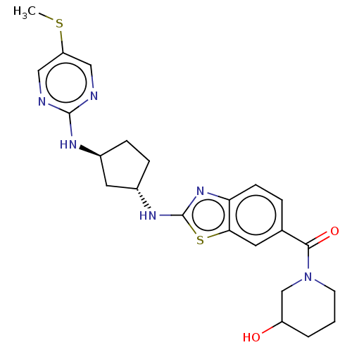 Chemical structure of BindingDB Monomer ID 537836