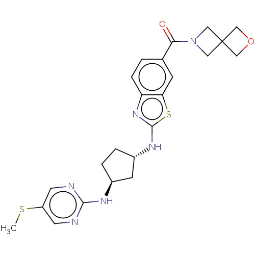Chemical structure of BindingDB Monomer ID 537838