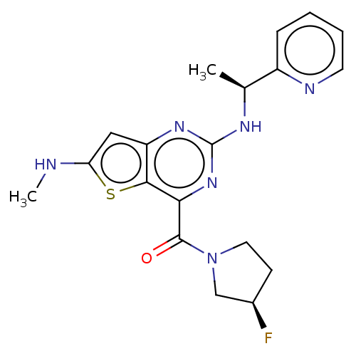 Chemical structure of BindingDB Monomer ID 539392