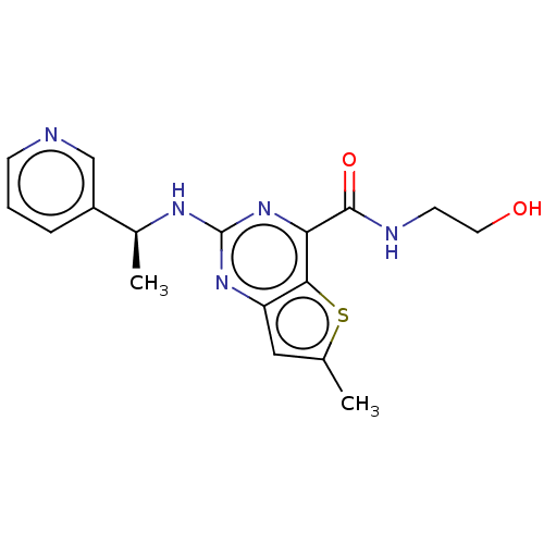 Chemical structure of BindingDB Monomer ID 539585