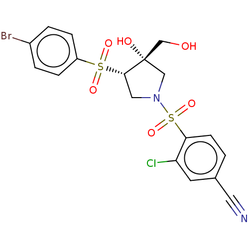 Chemical structure of BindingDB Monomer ID 539886