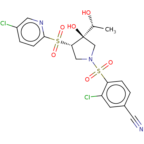 Chemical structure of BindingDB Monomer ID 539982