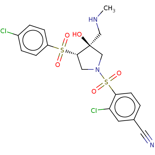 Chemical structure of BindingDB Monomer ID 539986