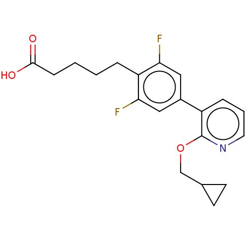 Chemical structure of BindingDB Monomer ID 540322
