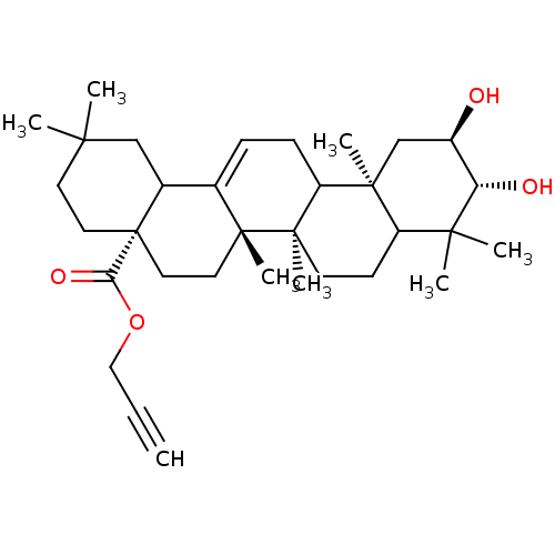 Chemical structure of BindingDB Monomer ID 540814