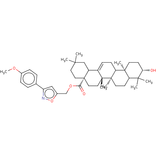 Chemical structure of BindingDB Monomer ID 540827