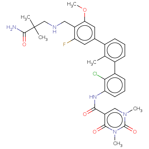 Chemical structure of BindingDB Monomer ID 540862
