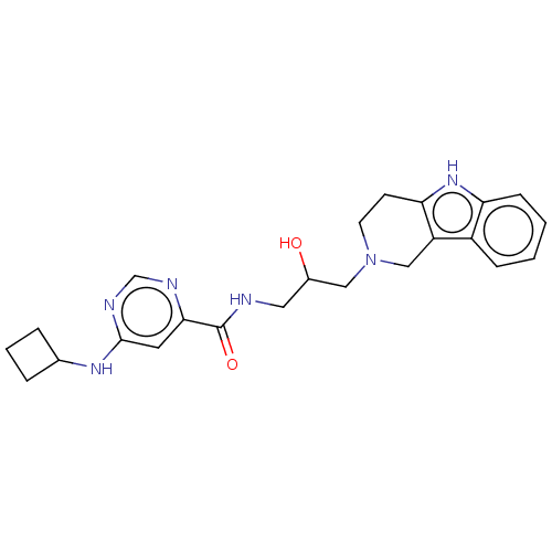Chemical structure of BindingDB Monomer ID 542489