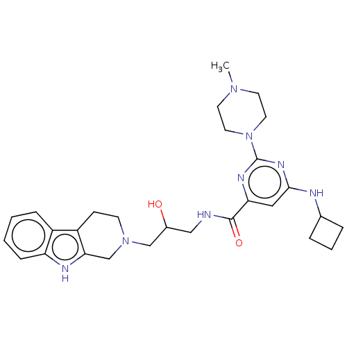 Chemical structure of BindingDB Monomer ID 542495