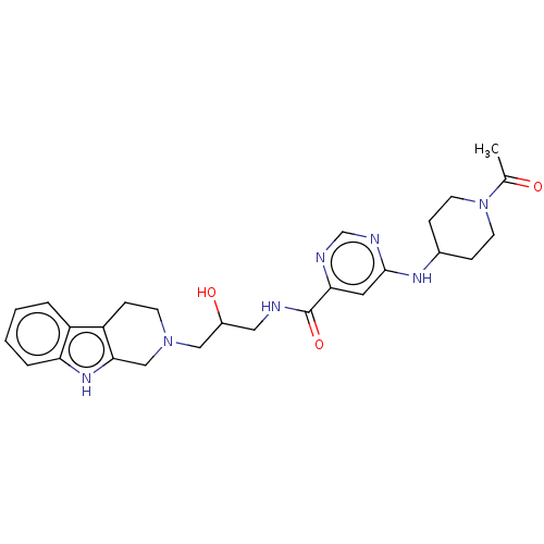 Chemical structure of BindingDB Monomer ID 542498